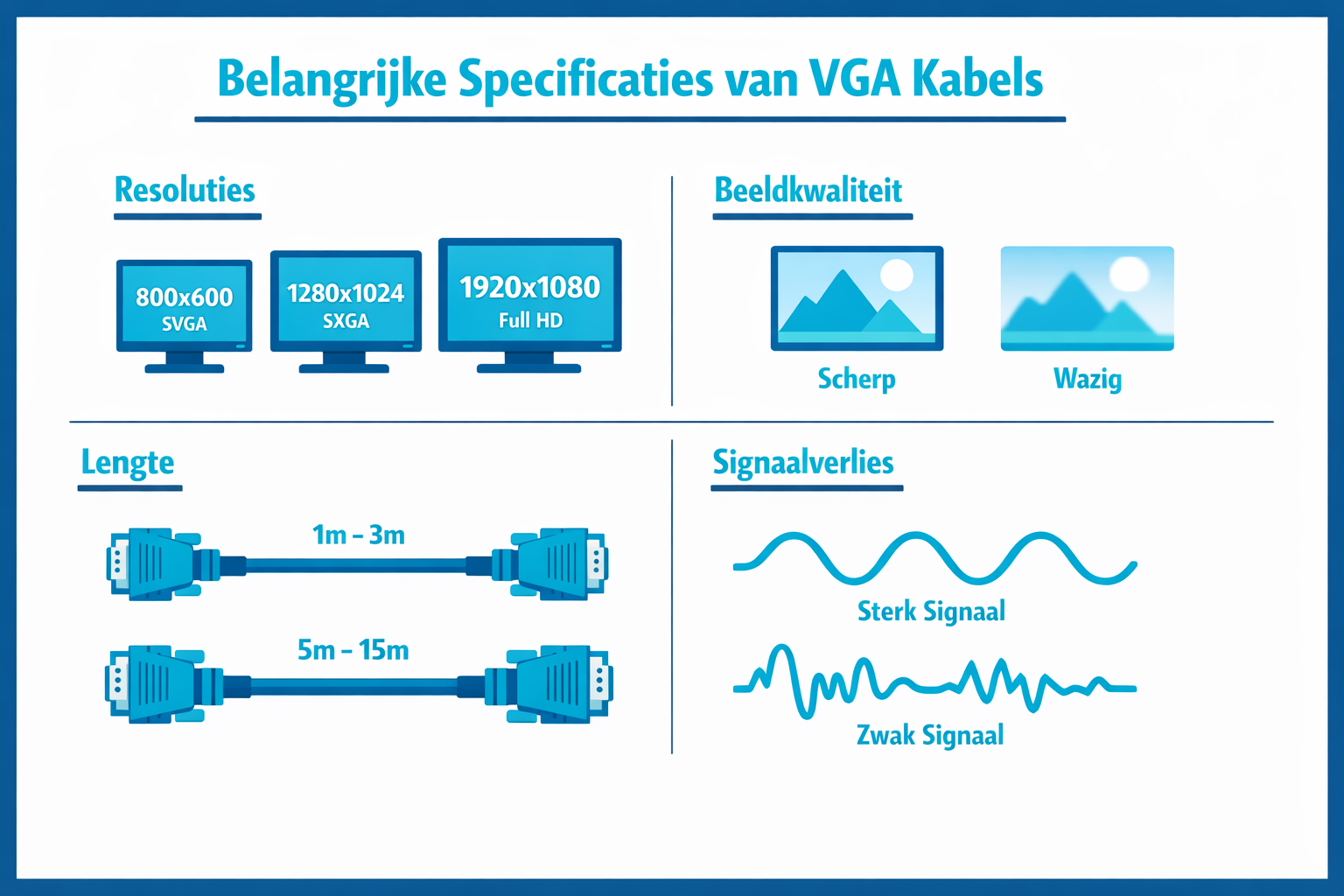 VGA Kabels: Wat U Moet Weten in 2023 (supporting) VGA Kabels: Wat U Moet Weten in 2023 (supporting)