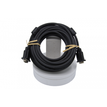 Aansluitkabel VGA kabel HDD 15P MALE>MALE 10 meter zwart