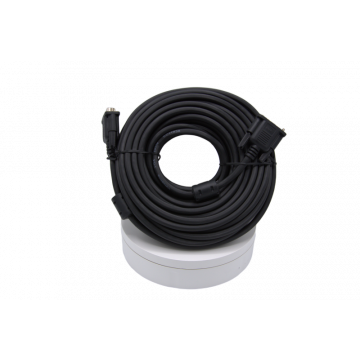 Aansluitkabel VGA kabel HDD 15P MALE>MALE 15 meter zwart
