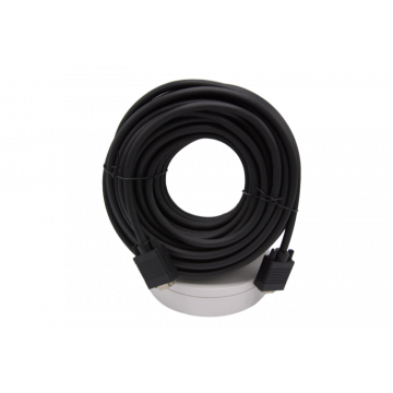 Aansluitkabel VGA kabel HDD 15P MALE>MALE 20 meter zwart