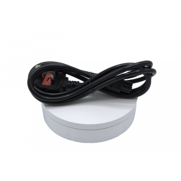 Grayle PowRcord Stroomkabel UK Plug  > C5 Zwart 1.8 Meter (Fuse: 5A)