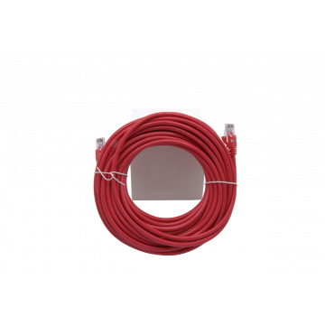 Zybrnet Patch kabel Cat.5e UTP PVC molded rood 30 meter
