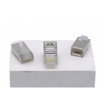 RJ45 Plug Rond/Stug FTP