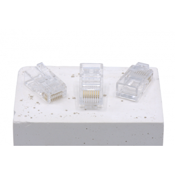 RJ45-Doorvoer Plug Cat.5E Unshielded