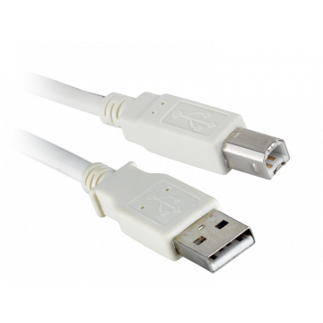 USB Cable 2.0 A Male > B Male Black 1.8M