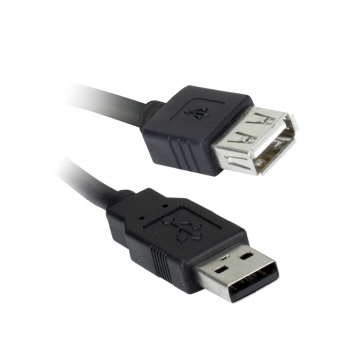 USB Cable 2.0 A Male > A Female 0.9M