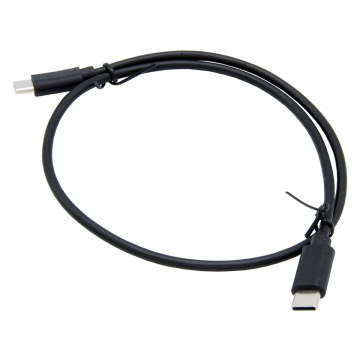 USB C naar USB C kabel 2.0 Gen2 MM 0.5m - zwart