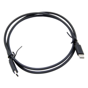 USB C naar USB C kabel 2.0 Gen2 MM 1m - zwart