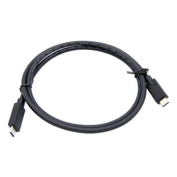 USB C naar USB C kabel 3.2 Gen2 MM 1m - zwart