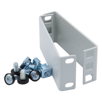Rail depth adapter 19" 1U 10cm (2pcs)