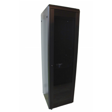 Demokast 41HE 19 Inch: Glazen Deur en Ventilatie