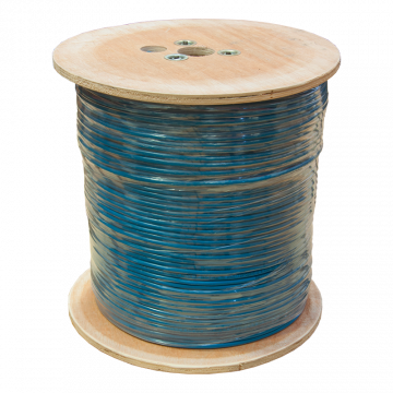 Zybrnet 10G Cat 6A S/FTP Patchkabel - 500 Meter Blauw