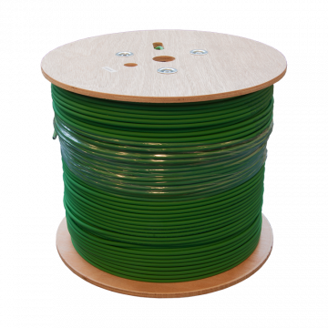 Zybrnet 10G Cat 6A S/FTP Patchkabel - 500 Meter Groen