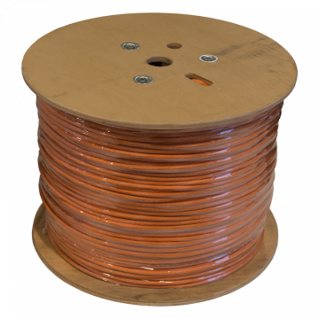 Zybrnet 500 Meter Cat 6 U/UTP Patchkabel LSZH - Oranje