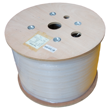 Singlemode OS2 4 vezels buitenglasvezelkabel op haspel - 1000m HDPE 