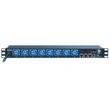 Powrguard Manager 240V 19" voor stroomdistributie 8 x C13
