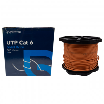 Zybrnet LSZH Cat.6 Oranje Netwerkkabel 305m AWG24 U/UTP Zybrnet LSZH Cat.6 Oranje Netwerkkabel 305m AWG24 U/UTP