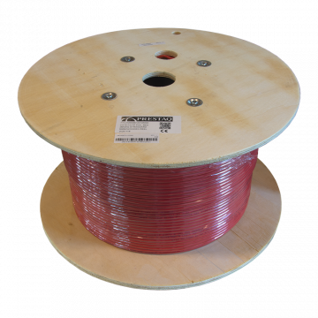 Zybrnet 500 Meter Cat 6 F/UTP Patchkabel PVC met Kruis - Rood