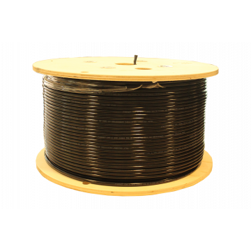 S/FTP Grondkabel Cat 7 Stug Outdoor PE 23AWG Zwart 1 Meter