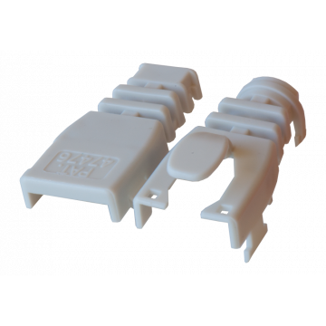 Zybrnet 500 Cat.6 FTP RJ45 tule - Grijs