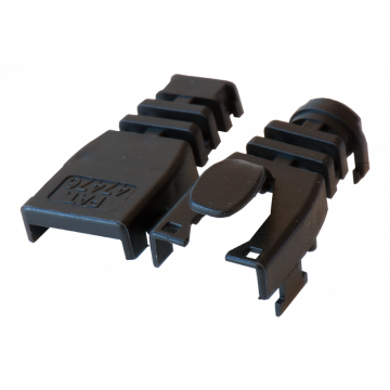 Zybrnet 500 Cat.6 FTP RJ45 tule - Zwart