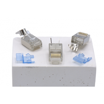 Zybrnet RJ45 Afgeschermde Connector Cat 6 Soepele Kern