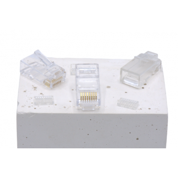 Zybrnet RJ45  Connector Cat 6 Massieve Kern