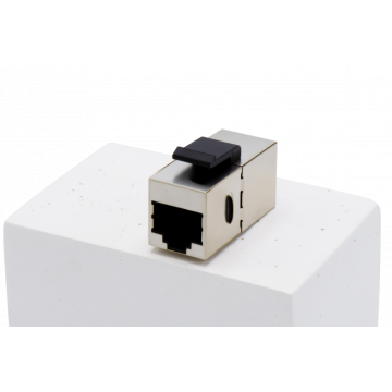 Zybrnet Patchpaneel Coupler Afgeschermd 1:1 Cat 6 UTP