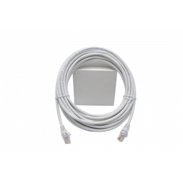 Zybrnet Patchkabel Cat.6 U/UTP Molded lszh w/c comp. level wit 10 meter