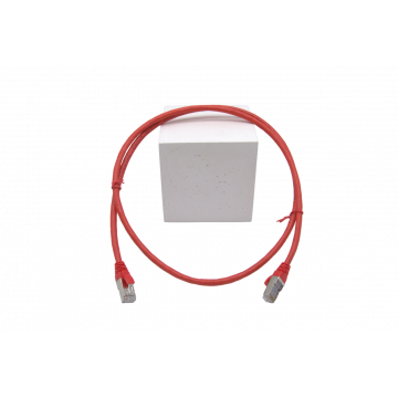 Zybrnet Patch kabel Cat.5e FTP PVC molded rood 3.0 meter