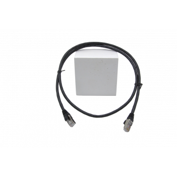 Zybrnet Patch kabel Cat.5e FTP PVC molded zwart 3.0 meter