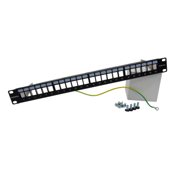 Zybrnet Patch Paneel leeg 1HE
