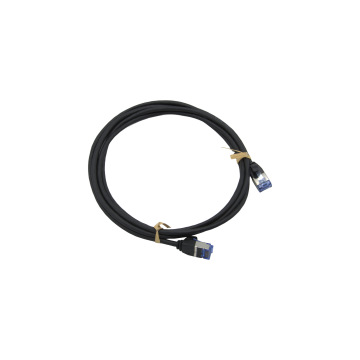U/FTP CAT.6A AWG32 LSZH MOLDED Black 2.0M