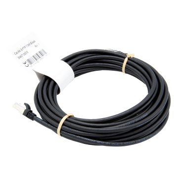 S/FTP CAT6A AWG26 LSZH PUR 7.5 MTR BLACK