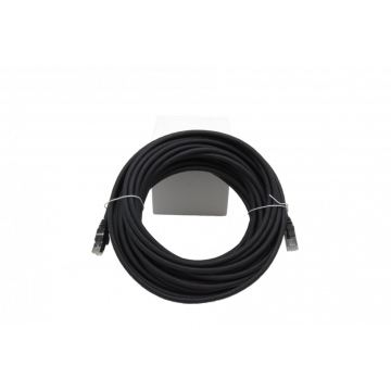 Zybrnet Patch kabel Cat.5e FTP PVC molded zwart 30 meter