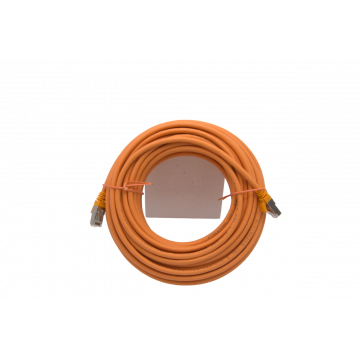 Patch kabel Cat.6 Shielded S/FTP 4P AWG26  PVC  oranje 30 meter