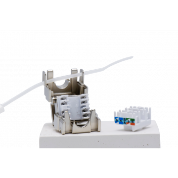 Zybrnet Keystone Jack Toolless Afgeschermd Cat 6 Metaal
