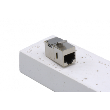 Zybrnet Patch Paneel Coupler Cat6A/7A 1:1 Afgeschermd