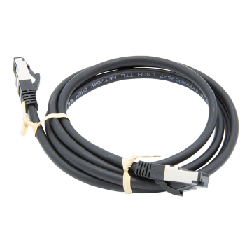 S/FTP CAT.8.1 AWG26 STRANDED LSOH Black 1.5M