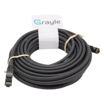 S/FTP CAT.8.1 AWG26 STRANDED LSOH Black 10M