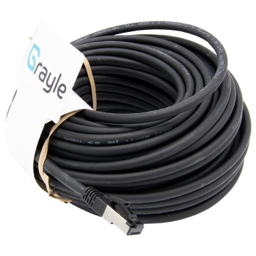 S/FTP CAT.8.1 AWG26 STRANDED LSOH Black 20M