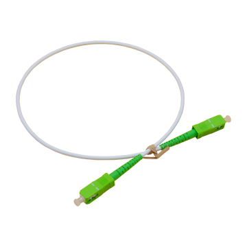 0.5m Zybrspeed Simplex OS2 fiber optic patchcable with SC APC - SC APC connectors