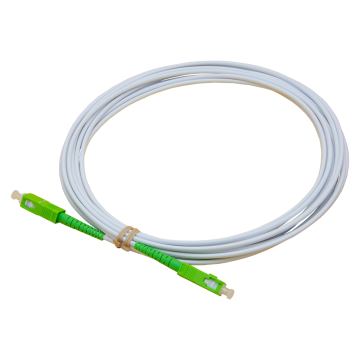 5m Zybrspeed Simplex OS2 fiber optic patchcable with SC APC - SC APC connectors