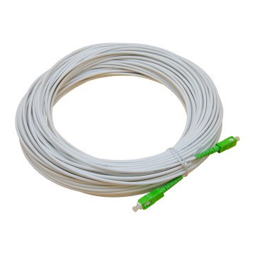 40m Zybrspeed Simplex OS2 fiber optic patchcable with SC APC - SC APC connectors 40m Zybrspeed Simplex OS2 fiber optic patchcable with SC APC - SC APC connectors
