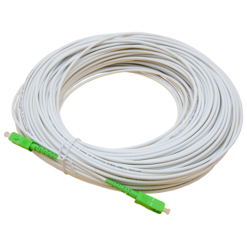 50m Zybrspeed Simplex OS2 fiber optic patchcable with SC APC - SC APC connectors 50m Zybrspeed Simplex OS2 fiber optic patchcable with SC APC - SC APC connectors