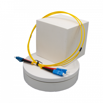 Zybrspeed Glasvezel Patchkabel SC naar LC OS2 9/125 – 3M