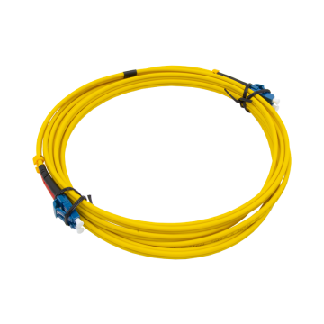 3m Zybrspeed Duplex OS2 fiber optic patchcable with LC - LC connectors