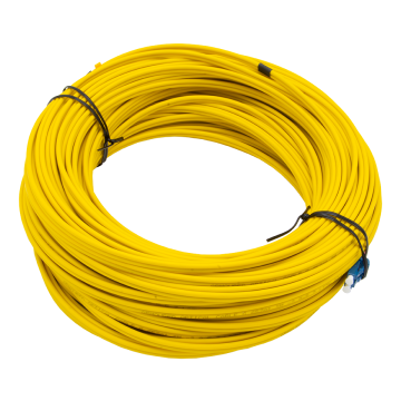 40m Zybrspeed Duplex OS2 fiber optic patchcable with LC - LC connectors