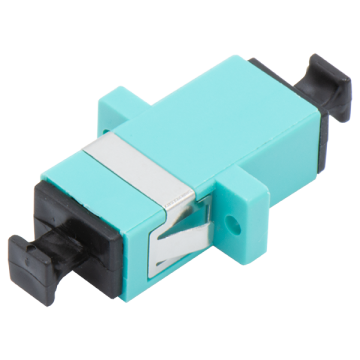 SC Simplex Adapter MM OM3 Aqua Multimode | Grayle SC Simplex Adapter MM OM3 Aqua Multimode | Grayle