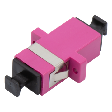 SC Adapter Simplex MM OM4 Violet SC Adapter Simplex MM OM4 Violet